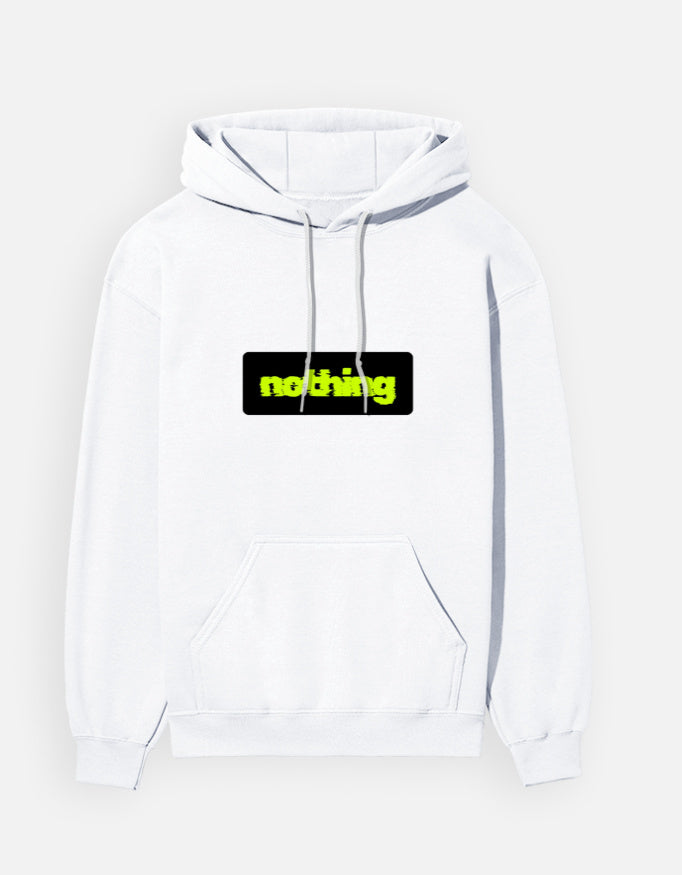 NOTHING Glitch Effect Hoodie – Clean Minimal Street Fit