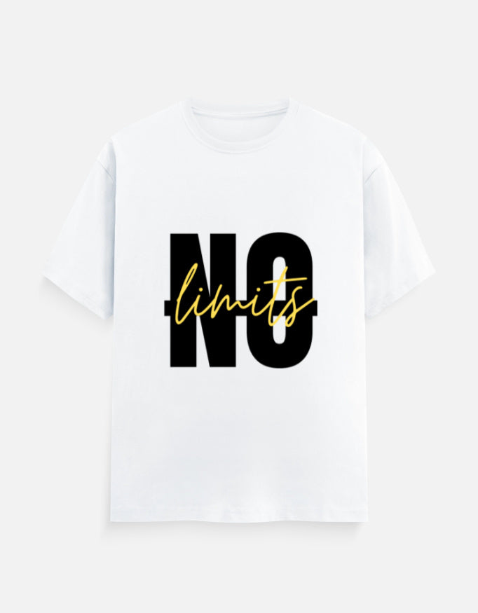 No limits unisex Classic Crew T-Shirt .